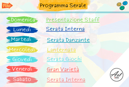 Programma Attività e animazione Hotel Colfosco